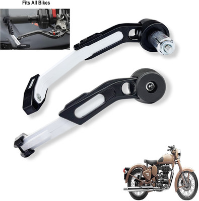 Generox Brake Clutch Lever Guard For Classic Desert Storm Bike Crash Guard(Royal Enfield)