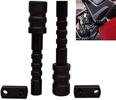 SGTB CNC Frame Slider for Yamaha MT 15 R15 V3 Bike Crash Guard Matt Black