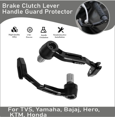 Allowing New Design Bike Lever guard Metal Body Hand Protection(Black) Bike Crash Guard(BMW Motorrad, Bajaj, Honda, KTM, Kawasaki, Yamaha, Ola)