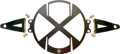 road religion X type Headlight Grill for Hunter 350 Bike Crash Guard(Royal Enfield)