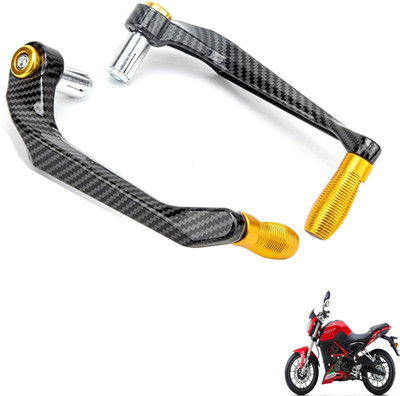 Generox Premium Quality Protective Lever Guard for All BikeGX-CRNF-GolDenLG297 Bike Crash Guard(Benelli)