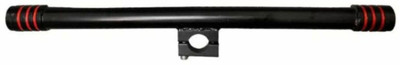 DOLSHACOB Black Leg Guard Single Rod Compatible for Standard Bike Crash Guard(Royal Enfield)