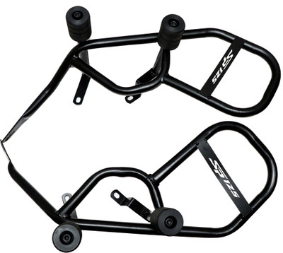 B.K Accessories Bike Crash guard With 4 Sliders Heavy Quality Metal For Honda SP Shine Model(Honda)