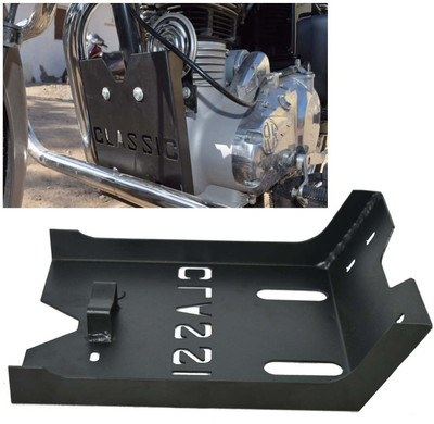 DAZZRIDE Heavy Duty Plate or Engine Crash Guard Plate for Royal Enfield Classic 350 /500(Royal Enfield)
