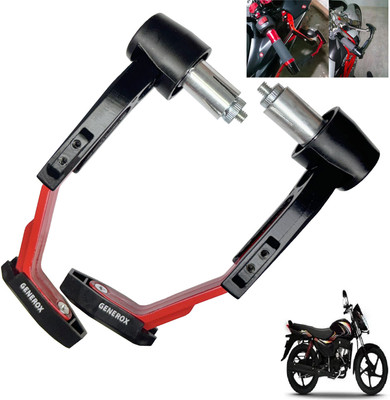 Generox Handle Protector Lever Guard for All Bike REDnBLACK_LG160 Bike Crash Guard(Mahindra)