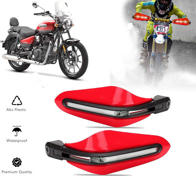 AUTO PEARL RED Protector Proguard Pro Brake Clutch Lever Protector Guard Bike Crash Guard(Royal Enfield)