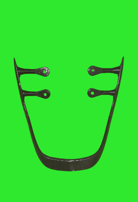 pnk STYLISH HEAVY S ROD OPEN LEG GUARD Bike Crash Guard_115(Hero)