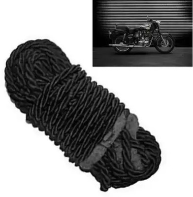 amalfix Black Leg Guard 11 Bike Crash Guard Rope (Royal Enfield)(Royal Enfield, KTM, Yamaha, Kawasaki, Suzuki, Hero, Honda, JAWA)