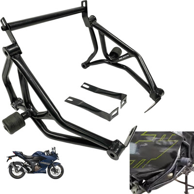 Dhe Best Motorcycle Crash Guard With Frame Slider for Suzuki Gixxer SF 250 (2023)(Suzuki)