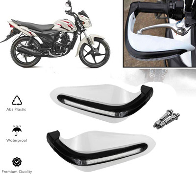 AUTO PEARL White Protector Proguard Pro Brake Clutch Lever Protector Guard Bike Crash Guard(Suzuki)