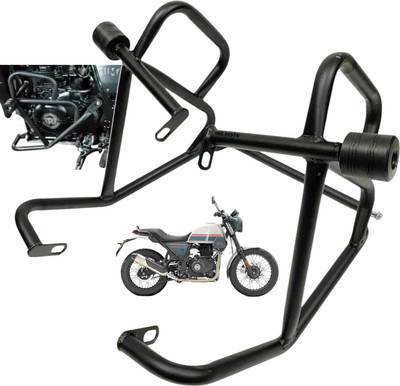 Dhe Best Bike Accessories Crash Guard Support Frame Slider for RE Scram 440(Royal Enfield)