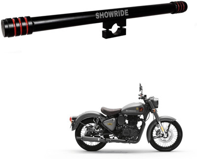 HouseOfCommon Customized Single Rod Leg Guard for Bullet Classic 350 Bike (Royal Enfield Grey) Bike Crash Guard(Royal Enfield)