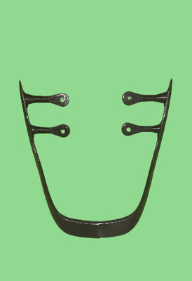 pnk STYLISH HEAVY S ROD OPEN LEG GUARD Bike Crash Guard_120(Hero)