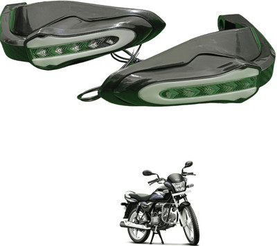 LOVMOTO Front, Side LED Indicator Light for Hero Splendor Pro(Blue, Amber)