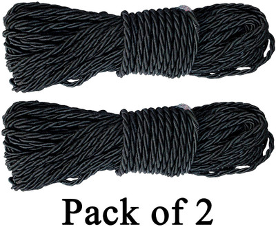 VPRS Leg Guard Rope Pack of 2 Bike Crash Guard Rope Black(Universal For Bike)(Universal For Bike)