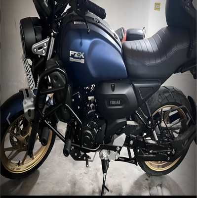 AATRU AUTO BEST QUALITY FZX CRASH GUARD WITH 4 SLIDER(Yamaha)