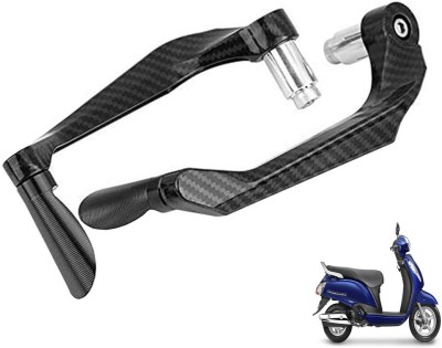 Generox Carbon Fiber Protective Lever Guard for All Bike Bike Crash Guard(Suzuki)