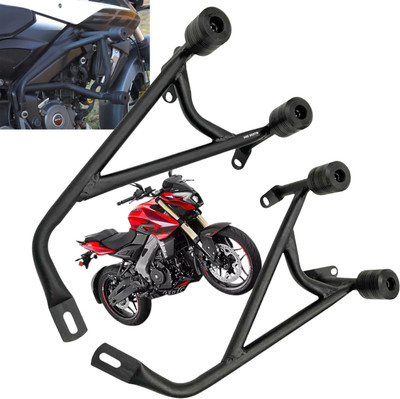Dhe Best Bike Accessories Crash Guard Support Frame 4 Slider for Bajaj Pulsur NS 400Z