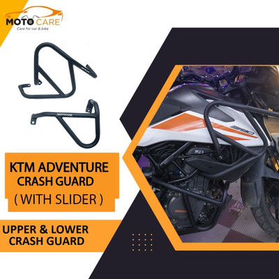 FAVOURITE RIDERS ADVENTURE 390 UPPER LOWER CRASH GUARD WITH SLIDERS(KTM)