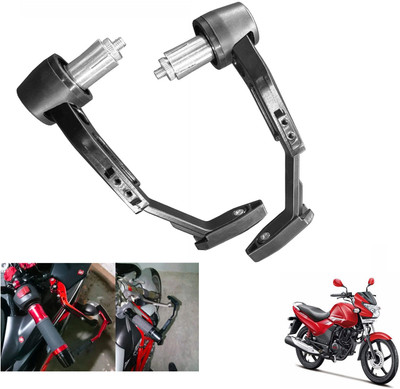 Shopland CNC Handlebar Protector Brake Clutch Motorcycle Lever Guard For Achiever Bike Crash Guard(Hero)