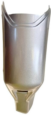 Pratham auto care Heavy-Duty Silencer Plate/Guard Compatible with FZ V1 (Silver) Bike Leg Guard(Yamaha)