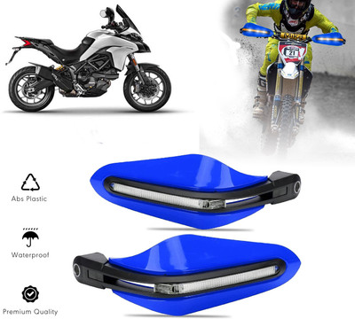 AUTO PEARL Blue Protector Proguard Pro Brake Clutch Lever Protector Guard Bike Crash Guard(Universal For Bike)