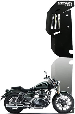 Moto Genius Heavy-Duty Master Cylinder Guard for RE Super Meteor 650 Bike Crash Guard(Royal Enfield)
