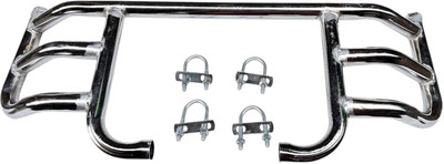 LKS Global Nepali Chrome Bike Crash Guard(Hero, Honda)