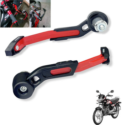 Generox Lever Protector Guard GX-LeverGuard-RED-134 Bike Crash Guard(Hero)