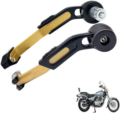 Generox Handle Clutch Lever Protector Guard for All Bike Golden_CNC-LG028 Bike Crash Guard(Bajaj)