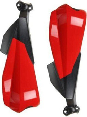 AOWBIKES KT-RED-HAND-GUARD-02 Handlebar Hand Guard(Universal For Bike)