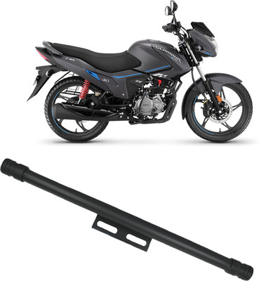 ZRIDE Moterbike Heavy Single Rod Leg Guard for Hero Glamour XTEC Gray All Model Bike Crash Guard(Hero, Universal For Bike)