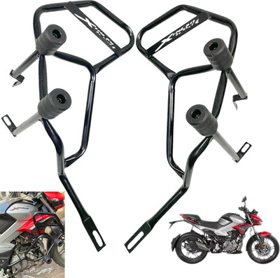 Dhe Best Bike New design metal Crash Guard Support 4Slider With Name for Hero Xtreme 125R