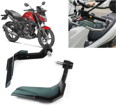 AUTO PEARL Hand Guard Protector Windshield for All Bikes_241 Handlebar Hand Guard(Honda)