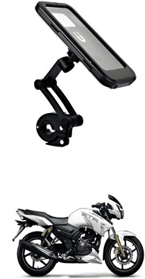 LOVMOTO 360° with Touch Screen Handlebar Phone Clip for Below Mobile 6.9 Inch SG88 Bike Mobile Holder(Black)