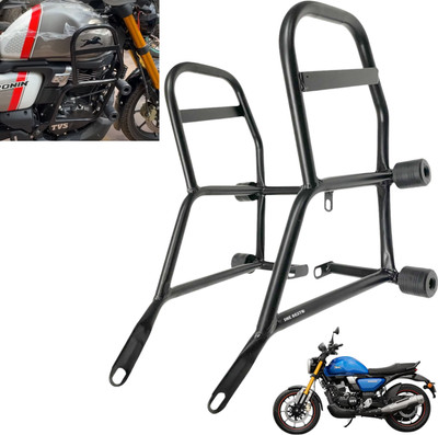 Dhe Best Bike Heavy metal Frame Slider Frame Support Crash Guard Leg guard for TVS Ronin