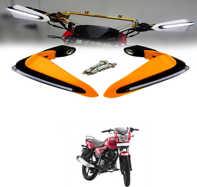 XZRTZ Handguard Handlebar Protector Handguard Turn Orange ForJive Bike Crash Guard(TVS)
