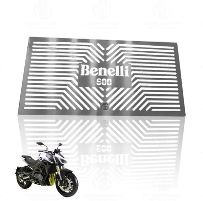 Moto Genius Stainless Steel Radiator Grill Guard Protector for Benelli TNT 600 Bike Radiator Guard(Yamaha)