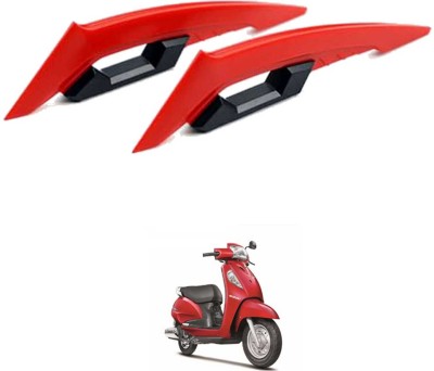 PRTEK Motorcycle Front Fairing Winglets 1pair Universal for bikeAccess SE Bike Leg Guard(Suzuki)