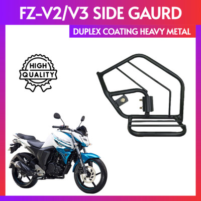 ZRIDE HIGH QUALITY METAL SIDE GUARD FOR FZ V2/V3 Bike Saree Guard(Yamaha)