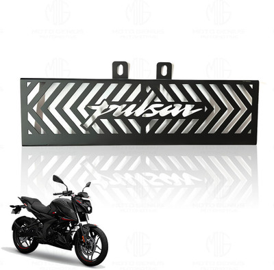 Moto Genius Radiator Guard for Pulsar 220F Accessory for Motorcycle Radiator Protection Bike Radiator Guard(Bajaj)