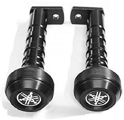Bullkartzone Airgly Leg Crash Guard Made With Strong Mix Materials(Black) Yamaha Frame Slider For FZ, Fazer, R15, or All Sporty Bikes(Yamaha)