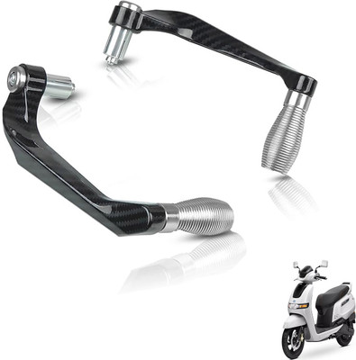 Generox Premium Quality Protective Lever Guard (BLUE) for All BikeGX-CRNF-silverLG286 Bike Crash Guard(TVS)