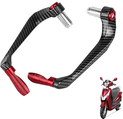 Generox Premium Quality's Protective Lever Guard (RED) for All Bike Bike Crash Guard(Hero)