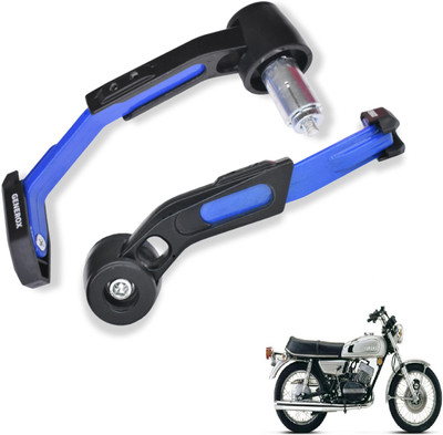 Generox Adjustable CNC Lever Guard for All Bike BlueLG210 Bike Crash Guard(Yamaha)