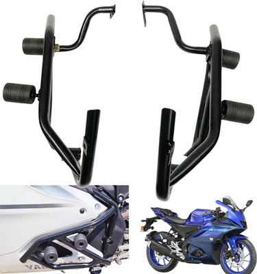 OZANGO Bike Heavy-Duty Premium Crash Guard Leg guard Frame 4 Slider for Yamaha R15 V4(Royal Enfield)