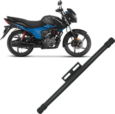 DAZZRIDE Bike Heavy Duty Single Rod Leg Guard for Hero Glamour Canvas Blue All Model Bike Crash Guard(Hero, Universal For Bike)