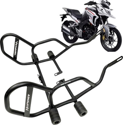 Dhe Best Safety Leg Protector Crash Guard Leg guard with 4 slider For Honda Hornet 2.0(Honda)