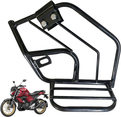 Dhe Best Premium Side Guard Saree Guard With Ladies foot rest footrest for Yamaha FZS V4 Bike Saree Guard