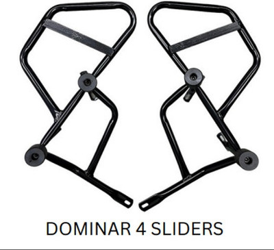 MOTO XSPEED Dominar Frame Slider Crash Guard with 4 Slider for Dominar 250 400(Bajaj)
